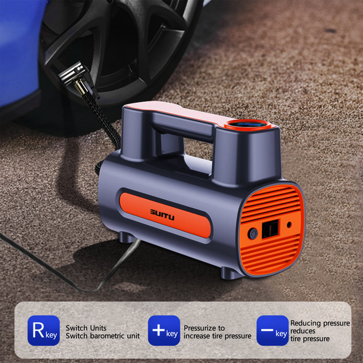 DriveCore™ 150 PSI Wireless Portable Tire Inflator